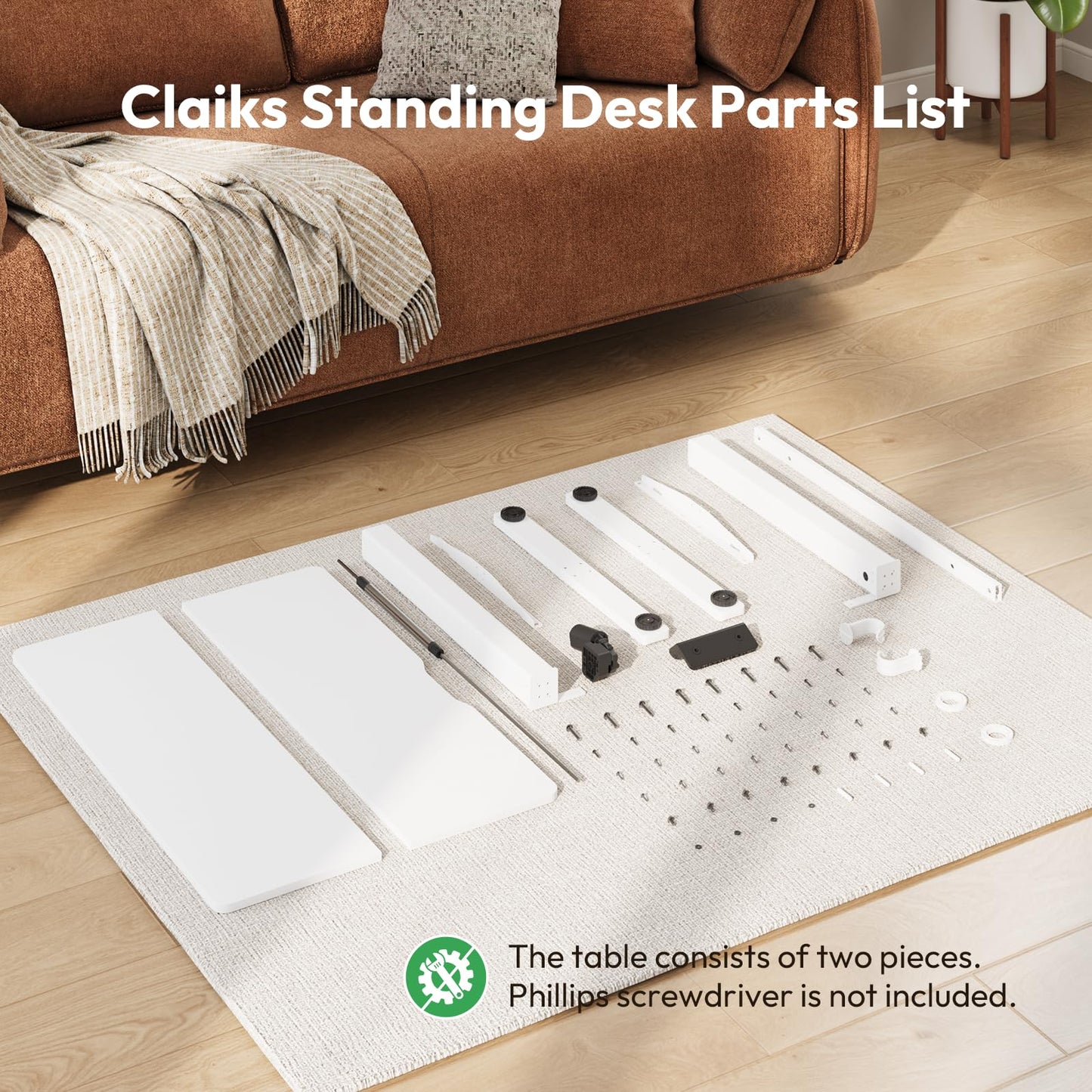 Electric Standing Desk,48x24 Inches Adjustable Height Stand up Desk, Sit Stand Home Office Desk with Splice Board, 3 Preset Heights,Equipped with Hooks,Ergonomic Computer Workstation，Brown